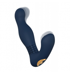 PROSTATICO VIBRADOR ROTADOR CON PERLAS,CONTROL REMOTO RECARGABLE