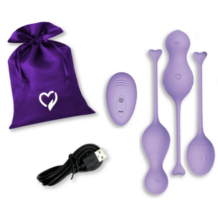 Novedad !!!! Set de bolas Kegel con huevo vibrador remoto