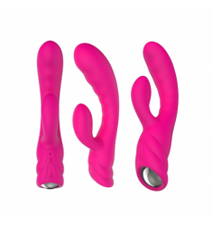 Rabbit vibrador Recargable y Función Calor