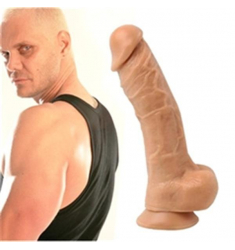 REPLICA EXACTA DE LA POLLA DE NACHO VIDAL ARTICULADA 25CM DE POLLA