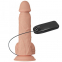  Pene realístico vibrador con ventosa. natural 21cm