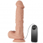  Pene realístico vibrador con ventosa. natural 26cm