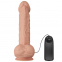  Pene realístico vibrador con ventosa. natural 26cm