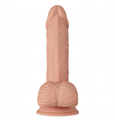 DILDO REALISTICO NATURAL DE  20,6 CM 