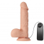  Pene realístico vibrador con ventosa. natural 22cm