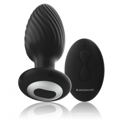 PLUG ANAL VIBRACIÓN Y MOVIMIENTO ROTADOR 360º CON CONTROL REMOTO