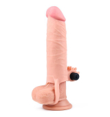FUNDA PARA EL PENE CON VIBRACIÓN + 5 Cm