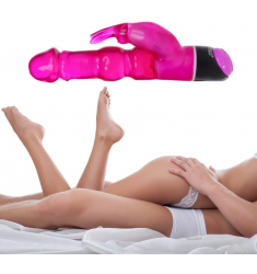 VIBRADOR CONEJO RAMPANTE PUNTO G Y CLITORIS