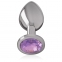 PLUG JOYA ANAL DE METAL DIAMOND LILA