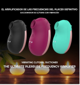 SUCCIONADOR VIBRADOR PRO ORGASMOS GARANTIZADOS AL 100%