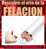 REVOLUCIONARIO MASTURBADOR  SUCCIONADOR Y VIBRACIÓN RECARGABLE