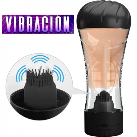  MASTURBADOR VIBRADOR VAGINA TACTO REAL 