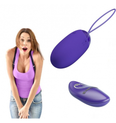 HUEVO VIBRADOR CONTROL REMOTO RECARGABLE