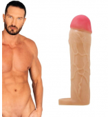 FUNDA EXTENSION PARA EL PENE TACTO REAL +5cm