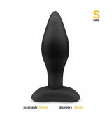  PLUG ANAL FANTASY SILICONA MINI 2,5CM(especial iniciación)