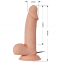  Pene realístico vibrador con ventosa.natural 20cm