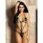 Luiza teddy, body con encaje negro