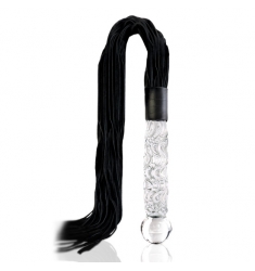 ELEGANTE DILDO/AZOTADOR DE CRISTAL HECHO A MANO