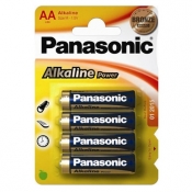 4 PILAS ALCALINAS PANASONIC AA